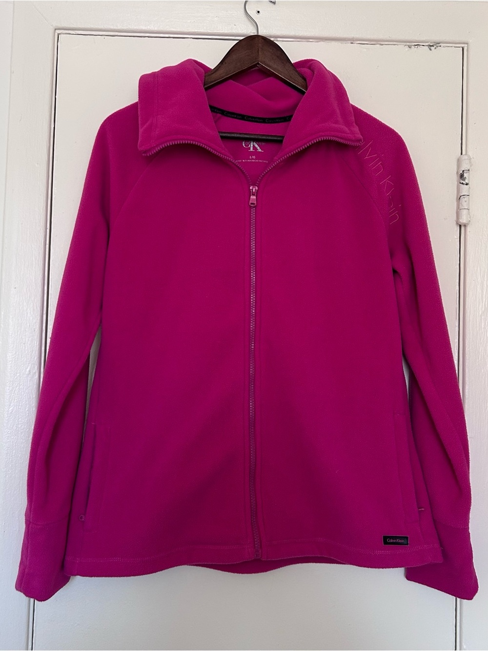 Calvin Klein Pink Fleece Jacket